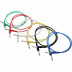 Propojovací kabel mezi kytarové efekty; mono Jack 6,3mm; délka: 0,9 m; různé barvy; uvedená cena za 1 ks.