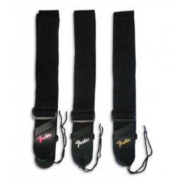 FENDER Black Polyester Strap