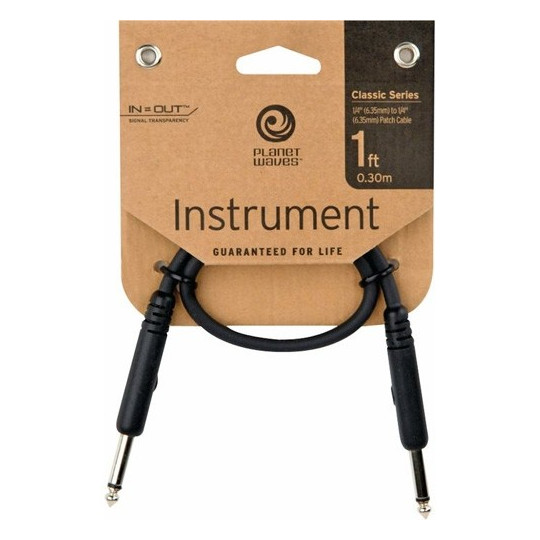 Planet Waves PW-CGTP-01 - propojovací kabel 1'CLS SER 1/4"