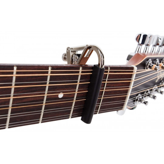 SHUBB C3 - kapodastr na 12-strunnou kytaru - barva nikl