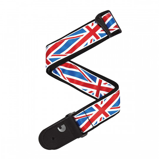 Planet Waves DA 50A11 kytarový řemen "Union Jack"